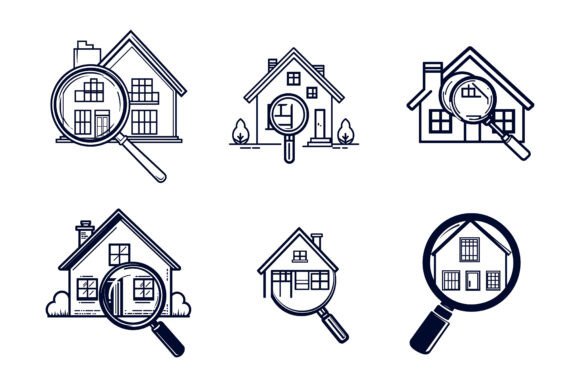 Linear Real Estate Icons: Modern Symbols for Property Professionals