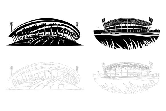 The Art of the Game: How a Football Stadium Sketch Elevates Your Projects