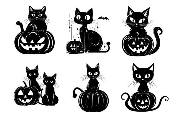 The Power of Precision: Mastering Your Project with a Cat Vector Set Silhouette Design