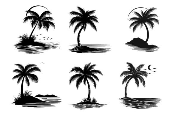 The Tropical Palm Trees Set: Your Gateway to Consistent, Beautiful Design