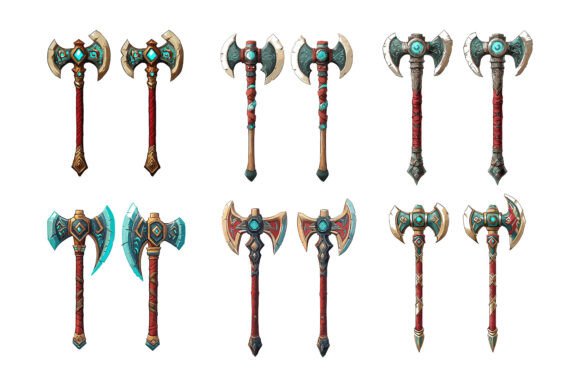 Unleashing Creativity with the Medieval Axe Vector Illustration